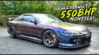 THIS FULLY BUILT 550BHP NISSAN SILVIA S15 IS A TOTAL MONSTER [upl. by Penoyer]