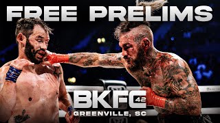 BKFC 42 Free Prelims  Live [upl. by Allix]