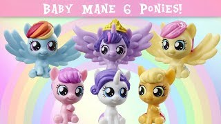 My Little Pony My Baby Mane 6 Review and Unboxing [upl. by Umeh]