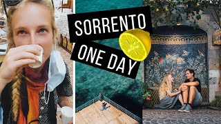 SORRENTO a DAY TRIP  Italy Travel Guide Walking Tour [upl. by Oniotna]