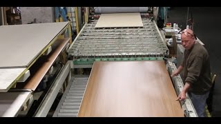 DSI Panel High Pressure Laminate Lamination Line [upl. by Molloy464]