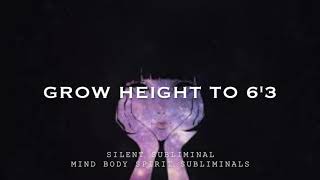 Instant Growth Spurt Height 63quot  Subliminal Silent [upl. by Hakvir]