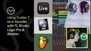 Using Dubler 2 as a Vocoder in FL Studio Logic Pro and Ableton Live 🤖 [upl. by Gavini]