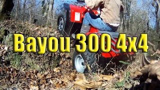 Kawasaki Bayou 300 4x4 OffRoad Test Review Budget ATV that Delivers [upl. by Sayre892]