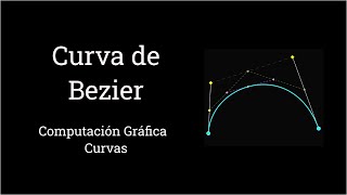 Curvas de Bezier BezierCasteljau [upl. by Goldfinch813]