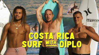 Surfing Costa Rica with DIPLO [upl. by Hakeem]