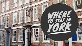 Where to stay in York [upl. by Lorolla]