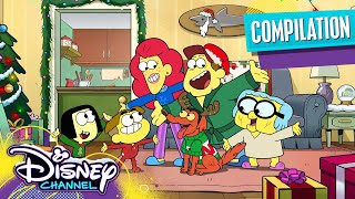 Every Big City Greens Christmas Song ❄️  Compilation  Big City Greens  Disney Channel Animation [upl. by Wooster]