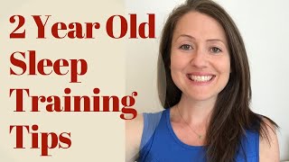 2 Year Old Sleep Training How to Avoid Common Sleep Problems [upl. by Airec634]