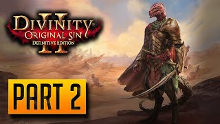 Divinity Original Sin 2  100 Walkthrough Part 2 Prisoner COOP Tactician [upl. by Airdnala]