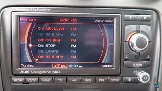 Audi MMI Navigation Plus [upl. by Dela655]