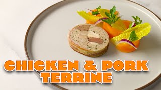 Chicken amp Pork Terrine Recipe  The PERFECT Terrine for Beginners [upl. by Kelsey]