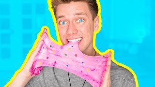 DIY Edible Slime Candy SLIME YOU CAN EAT How To Make The BEST Slime [upl. by Stanway]