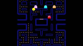 Arcade Game PacMan 1980 Namco Midway License for US release [upl. by Keeryt]