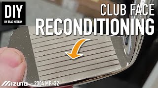 Golf Club Face Restoration and Reconditioning [upl. by Locke161]