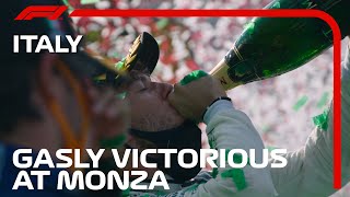 Pierre Gasly’s Stunning First F1 Win  2020 Italian Grand Prix [upl. by Herzig]