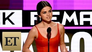 Selena Gomez Delivers Heartfelt Speech After AMA Win You Do Not Have to Stay Broken [upl. by Bach]