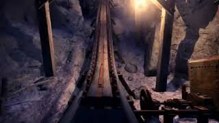 Ride in the Haunted Mine complete video [upl. by Howes]