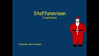 Staffansvisan  Instrumental med text [upl. by Akerahs529]