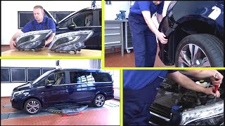 The Ultimate Guide to Headlight Removal amp Installation on MercedesBenz Vito [upl. by Enilorak]