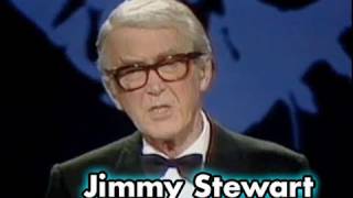 Jimmy Stewart Accepts AFI Life Achievement Award in 1980 [upl. by Grati]