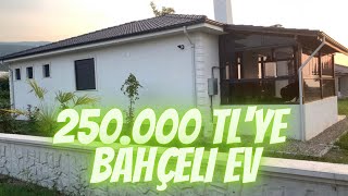 Müstakil Ev Maliyeti 🏡 Herşey Dahil 250000 TL Toplam Maliyet • 31 Bahçeli Ev [upl. by Esmerolda]