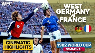 West Germany 33 France 54  1982 World Cup SemiFinal Match  Highlights amp Best Moments [upl. by Koss]