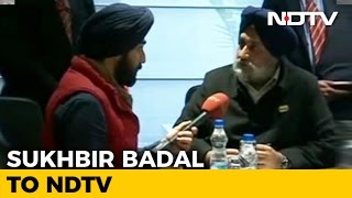 Sukhbir Badal And Aloo Ka Paranthas In Rapid Fire Interview [upl. by Eiramalegna]