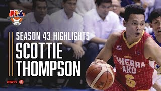 PBA 2018 Highlights Scottie Thompson [upl. by Alletsirhc51]