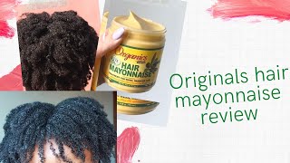 ORIGINALS HAIR MAYONNAISE Treatment for weak damaged Hair Review South African Youtuber [upl. by Karb]