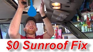 Sunroofs Everything How to Fix One OR Make it Manual for FREE [upl. by Naujled]