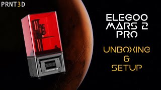 ELEGOO Mars 2 Pro  Unboxing amp Setup [upl. by Addis]