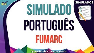 Simulado Português  FUMARC [upl. by Nodle]