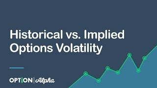 Historical vs Implied Options Volatility  Options Mechanics [upl. by Steiner841]