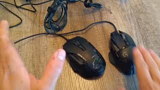 Roccat Kone AIMO Gaming Maus Review Vergleich zur Logitech G502 [upl. by Nellir]