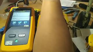 How calibrate fluke network versiv DSX800 cable analyser [upl. by Ludvig]