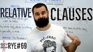 RELATIVE CLAUSE definingnondefining  ROCK YOUR ENGLISH 69 [upl. by Eleph]