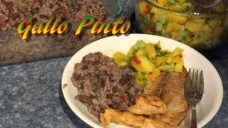 Gallo Pinto Recipe  Rice and Beans Costa Rican  Cooking from Garden and Food Pantry [upl. by Dorahs]