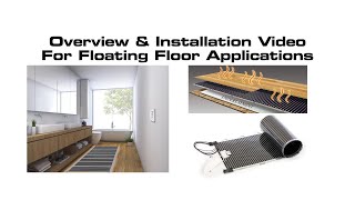 QuietWarmth Radiant Heat Film for Floating Floors [upl. by Bruning]