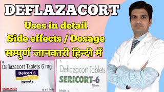 Deflazacort tablets  Deflazacort tablet 6 mg  Defcort tablet  Sericort tablet uses Side effects [upl. by Leo82]