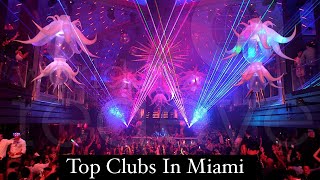 TOP 15 Nightclubs amp Lounges in MIAMI SOUTH BEACH [upl. by Nadia]