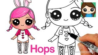 How to Draw a LOL Surprise Doll  Hops [upl. by Ahsiem169]