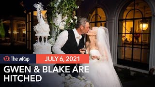 Gwen Stefani and Blake Shelton are married [upl. by Eyeleen]