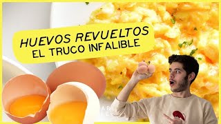 Cómo hacer HUEVOS REVUELTOS PERFECTOS 💥 ¡Super jugosos [upl. by Otsirave]