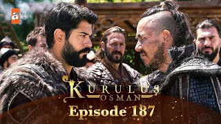 Kurulus Osman Urdu  Season 3  Episode 187 [upl. by Aierdna]