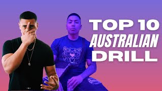 TOP 10 AUS DRILL SONGS OF ALL TIME [upl. by Atnahsal]