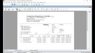 SST Co  Customise SST Invoice [upl. by Gaulin]