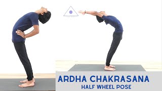 Ardha Chakrasana Half Wheel Pose [upl. by Noitna]