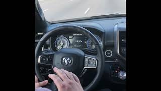 Adaptive Cruise Control on the all new 2019 Ram 1500 [upl. by Ehsom]