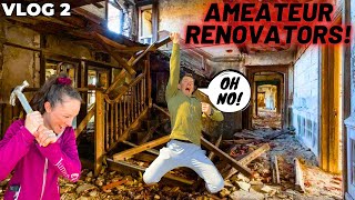 HOUSE RENOVATION GOES WRONG AMEATEURS AT WORK  VLOG 92 [upl. by Asli]